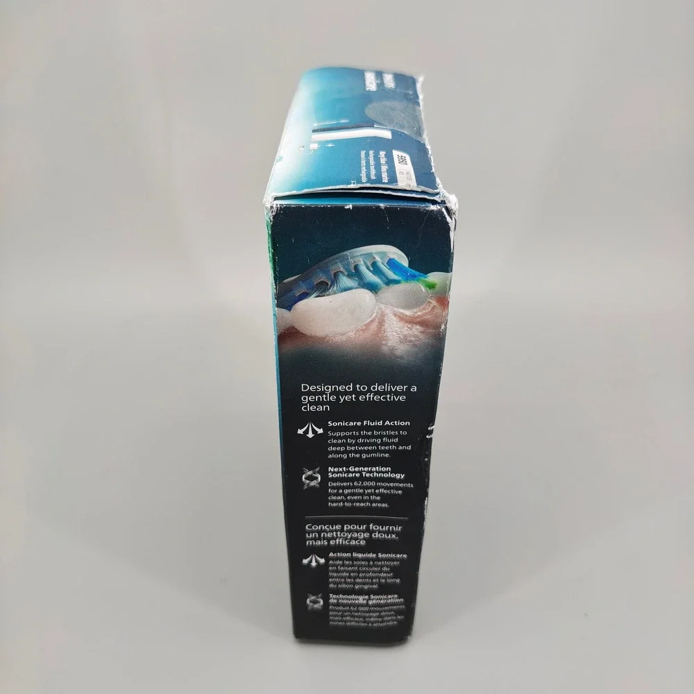 Philips Sonicare 5950 Rechargeable Toothbrush Navy Blue HX7133 Open Box New